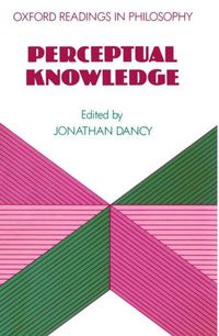 Produktbild: Perceptual Knowledge