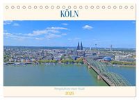 Produktbild: K&ouml;ln Perspektiven einer Stadt (Tischkalender 2026 DIN A5 quer), CALVENDO Monatskalender