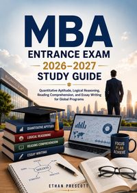 Produktbild: MBA Entrance Exam 2026-2027 Study Guide