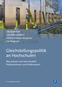Produktbild: Gleichstellungspolitik an Hochschulen