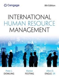 Produktbild: International Human Resource Management