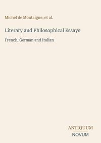Produktbild: Literary and Philosophical Essays