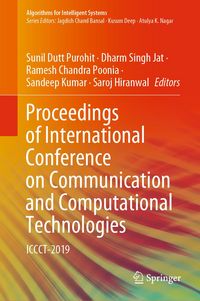 Produktbild: Proceedings of International Conference on Communication and Computational Technologies