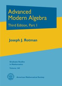 Produktbild: Rotman, J: Advanced Modern Algebra