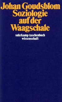Produktbild: Soziologie auf der Waagschale