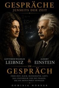 Produktbild: Gottfried Wilhelm Leibniz und Albert Einstein im Gespr&auml;ch