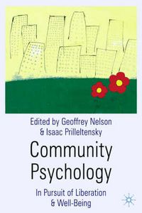 Produktbild: Community Psychology: In Pursuit of Liberation and Well-Being