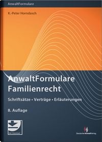 Produktbild: AnwaltFormulare Familienrecht