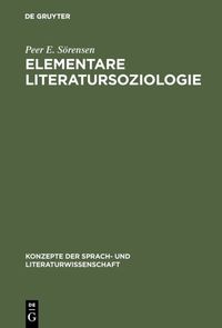 Produktbild: Elementare Literatursoziologie