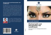 Produktbild: Partnerwahl und Heiratsalter bei Landfrauen