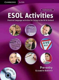 Produktbild: Babenko, E: ESOL Activities Pre-entry with Audio CD
