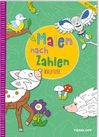 Produktbild: Malen nach Zahlen. Waldtiere