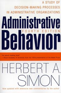 Produktbild: Administrative Behavior, 4th Edition