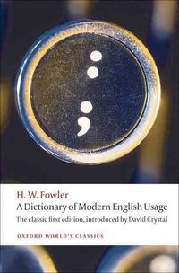 Produktbild: A Dictionary of Modern English Usage