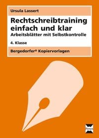 Produktbild: Rechtschreibtraining einfach und klar - 4. Kl.