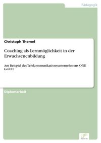 Produktbild: Coaching als Lernm&ouml;glichkeit in der Erwachsenenbildung