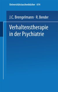 Produktbild: Verhaltenstherapie in der Psychiatrie