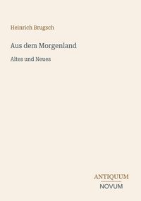 Produktbild: Aus dem Morgenland