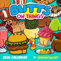 Produktbild: Butts on Things 2026 Wall Calendar