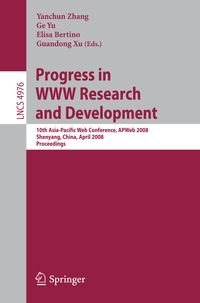 Produktbild: Progress in WWW Research and Development