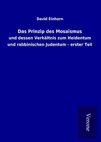 Produktbild: Das Prinzip des Mosaismus