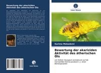Produktbild: Bewertung der akariziden Aktivit&auml;t des &auml;therischen &Ouml;ls