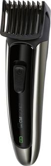 Produktbild: Clatronic HSM/R 3827 chrom-schwarz USB-C Bartschneider Schwarz/Silber