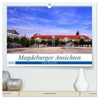 Produktbild: Magdeburger Ansichten (hochwertiger Premium Wandkalender 2026 DIN A2 quer), Kunstdruck in Hochglanz