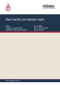 Produktbild: Das macht uns keiner nach