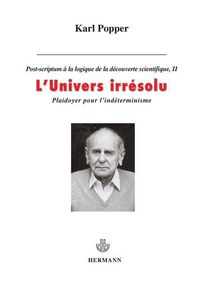 Produktbild: L'Univers irr&eacute;solu, plaidoyer pour l'ind&eacute;terminisme