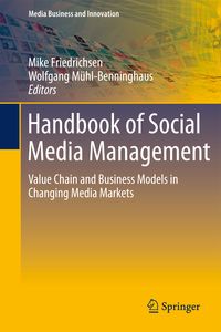 Produktbild: Handbook of Social Media Management