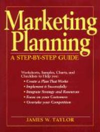 Produktbild: Marketing Planning: A Step-By-Step Guide