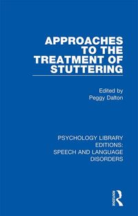 Produktbild: Approaches to the Treatment of Stuttering