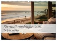 Produktbild: Strandhausidylle (Wandkalender 2026 DIN A2 quer), CALVENDO Monatskalender