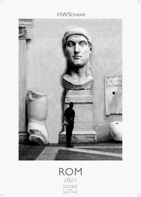 Produktbild: Rom schwarz-weiss Kalender 2027 &ndash; Wandkalender | Fotokalender Italien 29x21cm - . mit Historischen Motiven - Perfekt f&uuml;r Kunst, Architektur & Rom-Liebhaber