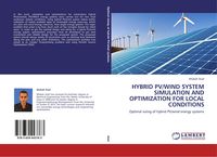 Produktbild: Hybrid PV/wind system simulation and optimization for local conditions