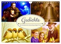 Produktbild: Gedichte. Die ber&uuml;hmtesten deutschsprachigen Verse (Wandkalender 2026 DIN A4 quer), CALVENDO Monatskalender