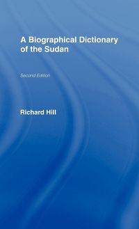 Produktbild: A Biographical Dictionary of the Sudan