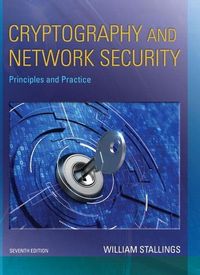 Produktbild: Stallings, W: Cryptography and Network Security