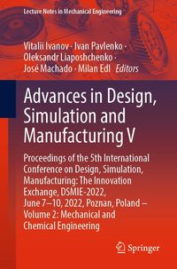 Produktbild: Advances in Design, Simulation and Manufacturing V