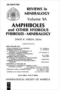 Produktbild: Amphiboles and Other Hydrous Pyriboles