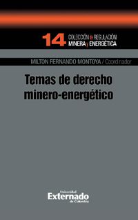 Produktbild: Temas de derecho minero-energ&eacute;tico