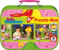 Produktbild Puzzle Box Schmidt Spiele Bibi & Tina im Metallkoffer 2x60 2x100 Teile
