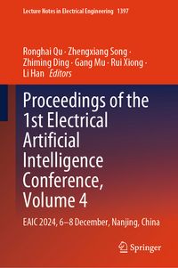 Produktbild: Proceedings of the 1st Electrical Artificial Intelligence Conference, Volume 4