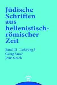 Produktbild: Jesus Sirach (Ben Sira)