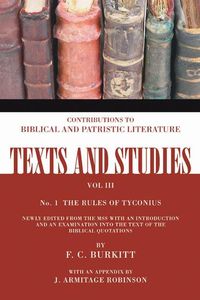 Produktbild: The Book of Rules of Tyconius