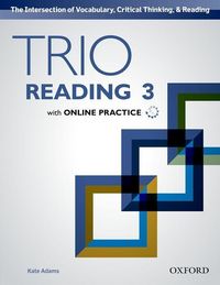 Produktbild: Adams, K: Trio Reading: Level 3: Student Book with Online Pr
