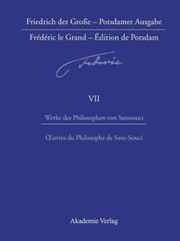 Produktbild: Werke des Philosophen von Sanssouci / Oeuvres du Philosophe de Sans-Souci