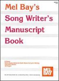 Produktbild: Song Writer's Manuscript Book