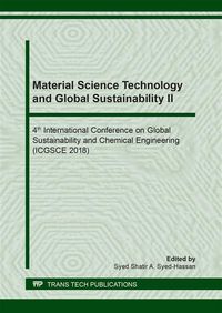 Produktbild: Material Science Technology and Global Sustainability II
